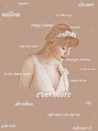 Outfits taylor swift wore on the album cover, in promo videos, and in the willow music video sold out just hours after the release of evermore. on the cover and in a promo video for the album, swift sported stella mccartney clothing designed specifically for evermore, including a plaid coat that. Taylor Swift Evermore Taylor Swift Music Taylor Swift Album Taylor Swift Pictures