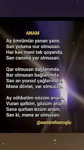 Anam şeiri @samir efseroglu#ana #anam#şeriatistiyoruz #anaşeiri#şeirler  #qözelsozler #kesfetbeni #capcut #love #anaşeiri #kesfetbeniöneçıkart  #şeirlər