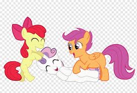 Pony Apple Bloom Horse Tickling Little Feet Horse Mammal Vertebrate Png Pngwing