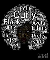 I don't think anything could encompass all those descriptors as much as a timeline on the varied history of black hair in america. Afro Word Cloud Natural Hair Design Gift Black History Month Digital Art By Dc Designs Suamaceir