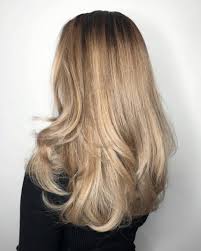 Braunes haar mit blonden highlights. Balayage Schwarze Haare Salon By Obermeier