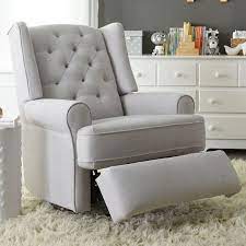 sat on this in babies r u comfy best chairs finley swivel glider recliner gray tweed rocking chair nursery swivel glider recliner nursery chair recliner