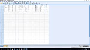 Cara Menginput Data Di Spss Youtube