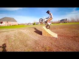 Insane Pit Bike Ramp Fail Youtube