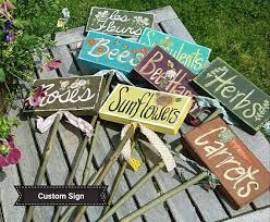 Hey I Found This Really Awesome Etsy Listing At Https Www Etsy Com Listing 514640171 Custom Stake Signgarden Marke Garden Signs Garden Markers Garden Labels