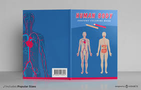 Download Human Body Book Cover Design Vector Download