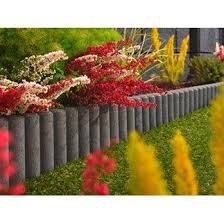 Rundpalisaden Randstein Anthrazit 50 Cm X 25 Cm X 6 Cm Kaufen Bei Obi Randsteine Anthrazit Randsteine Beetumrandungen