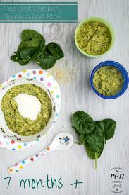 Textured One Pot Chicken Recipes For Babies Chicken Baby Food Baby Food Recipes Baby Spinach Recipes