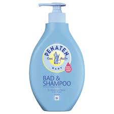 Finally, cup water over your baby's head, apply the wash shampoo, gently massage into the scalp, and then rinse out the soap. Penaten Body Bath Shampoo 400ml German Drugstore