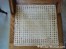 Chair Caning Instructions How To Cane Chairs By Hand Cane Chair Caning Antique Wicker