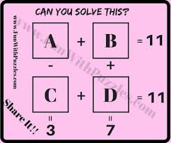 With math there are formulas and rules to learn and some basic. Easy Mathematical Puzzle Questions With Answers Maths Puzzles Math Brain Teasers Mental Math Puzzles