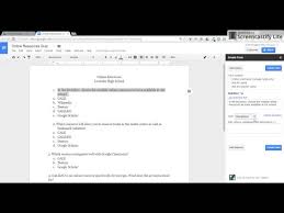 Converting A Quiz In Google Docs To A Google Form Youtube