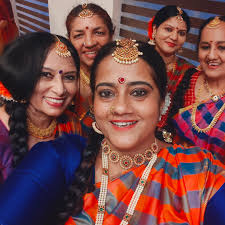 Never thought this attire would suit me 😔..but in real it was awesome  🙏..we all looked beautiful & different ❤️🧿