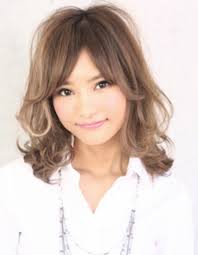 髪型 ヘアカタログ ミディアム 40代