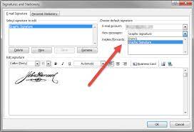 Create An Outlook Image Signature Productivity Portfolio Outlook Email Signature Lesson Plan Template Free Email Signatures