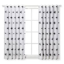 Black And White Blackout Curtains When Baby Sleeps Well So Do You And With The Black And White Light Blocking Window Panel From Cloud Island Your Little One Can Have More Q Soft Home In 2019
