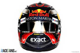 Overview updates (5) reviews (2) history discussion. Max Verstappen Red Bull Helmet 2018 Racefans