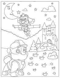 He is the leader of puppies in conducting rescue operations in the city of adventure bay. Free Paw Patrol Coloring Pages To Download Pdf Verbnow