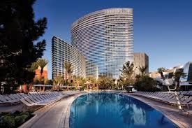 My Favorite Place Pools Spa Las Vegas Hotels Aria Rooms At Citycenter Las Vegas Pool Las Vegas Hotels Vegas Vacation