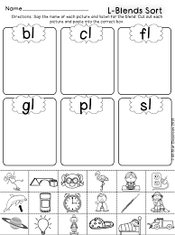 L Blends Picture Sorts In 2020 Blends Worksheets Picture Sorts Word Sorts