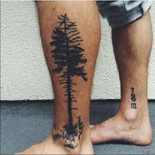 Image Result For Tree Tattoos For Men Dovme Bacak Dovmeleri Bacaklar