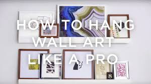 West elm mitzi nightstand, $129. How To Hang Wall Art Like A Pro West Elm Youtube