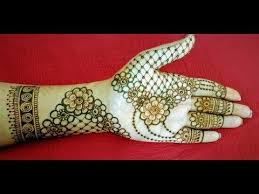 Karwachauth Special New Bridal Mehndi Design For Full Hand Dulhan Mehndi Design Youtub Bridal Mehndi Designs Full Hand Mehndi Designs Basic Mehndi Designs