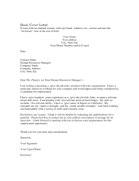 A cover letter can also help you make a generic resume appear more tailored for t. Basic Cover Letter For Jobs Free Download