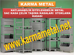Metal Sac Tasima Kasasi Kasalari Kasa Celik Istifleme Sandigi Sandiklari Sandik Egimli Paleti Palet Sevkiyat Metal Kasa Alti Acilir Kasa Sev Sandik Metal Kafes