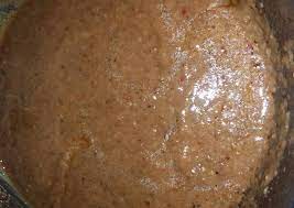 Siomay tanpa ikan sederhana enak dan mudah 500 gr tepung kanji kulit lumpia air secukupnya 5 siung bawang putih 1 sdt. Resep Sambal Siomay Batagor 3 Langkah Yang Cepat