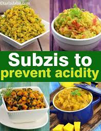 Indian Vegetables Subzis To Prevent Acidity Tarladalal Com Indian Vegetable Recipes Indian Dinner Recipes Indian Food Recipes