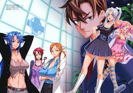 Triage X Triage X Anime Female Characters
