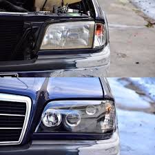 Sonar Headlight On Mercedes W202 Mercedes Benz Kompressor Mercedes W124 Mercedes Benz Classic