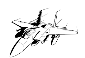 F 15 Fighter Jet Clipart Clipart Kid Airplane Coloring Pages Train Coloring Pages Coloring Pages