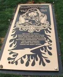 Dimebag Darrell Moore Funeral Home Cemetery Arlington Tx Dimebag Darrell Dimebag Darrell Grave My Favorite Music