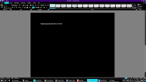 Membuat Tampilan Word Menjadi Full Hitam Dark Mode Youtube