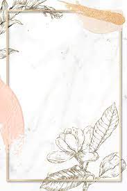 download premium image of rectangle frame with brush strokes and outline floral border design brush strokes vintage paper background