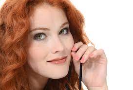 Bilde Heidi Romanova Rødhåret kvinne Manikyr Ansikt Unge kvinner