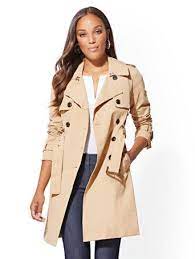 More than 7000 camel faux fur coat at pleasant prices up to 36 usd fast and free worldwide shipping! Belted Trench Coat 7th Avenue New York Company Dress Coat Outfit Coat Outfits Womens Dress Coats