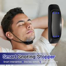 Smart Anti Snoring Device EMS Pulse Snore Stop Anti Ronco Noise Reduction  Man Sleep Apnea Effective Snoring Solution Prevention