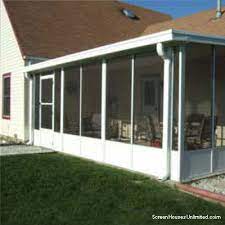 Extruded aluminum frame (1/2 thick durable extruded aluminum frame). Porch Screening Material Options For Your Screened Porch