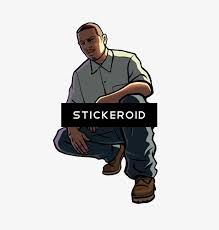 Gta San Andreas Sitting Png Image Transparent Png Free Download On Seekpng