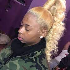 Ula Hair On Instagram Omg High Blonde Ponytail Must Try Blonde Wigs Are In Stock Bossbre High Blonde Ponytail Blonde Ponytail Blonde Weave
