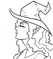 How to draw a scary witch face step by step beginner guideeasy halloween witch for beginnerseasy way to learn how to draw a scary witchdrawing a scary hallow. Drawing A Witch Profile Step By Step Drawing Guide By Dawn Dragoart Com