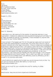 In response to the paralegal position published on internet, i am writing this letter. Cover Letter For Associate Attorney Position Zimer