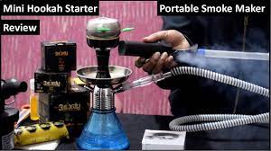 How to use a hookah starter. Mini Hookah Starter Portable Smoke Maker Full Info Review Youtube