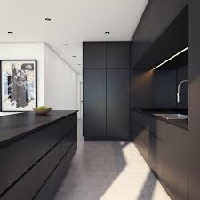 Laminex Colour Palette In Black Kitchen Design Small Black Kitchens