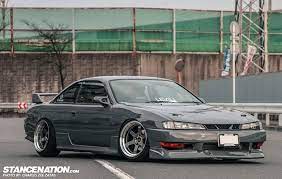 yokohama beauty shun saito s nissan silvia s14 stancenation form function nissan silvia nissan 240sx street racing cars