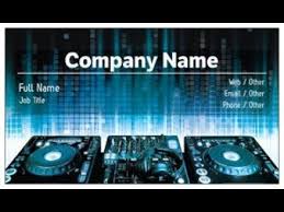 What is a dj business card? Dj Business Cards Youtube