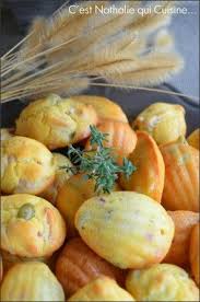 Madeleines Salees Lardons Olives Et Thym Avec Images Recettes De Cuisine Madeleine Salee Cuisine Et Boissons